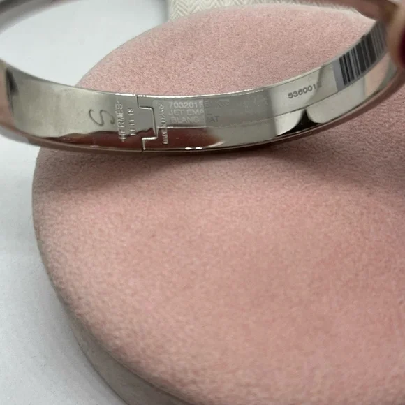 HERMES Jet bracelet size T5 blanc mat men - Picture 2 of 4